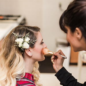 wedding hair and makeup artist